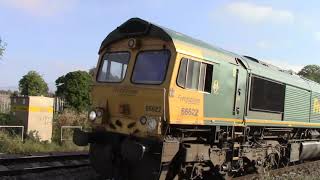 66622 On the 644S Theale Foster Yeoman to East Usk Yard 9 October 2021