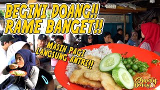 CUMA DAGANG NASI!! YANG BELI NGGA UDAH UDAH!! NASI T.O BENHIL!!