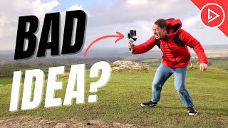 GIMBAL MOVES in 70mph WINDS | EXTREME Filmmaking Test - Zhiyun Crane M3