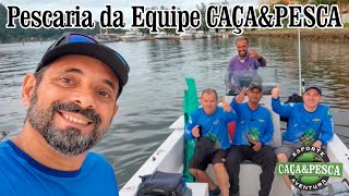 Pescaria no Parcel da Marambaia com a Equipe Caça e Pesca