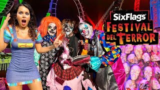 Festival DEL TERROR Six Flags México 2023 |Casas del terror, te atreves a entrar?