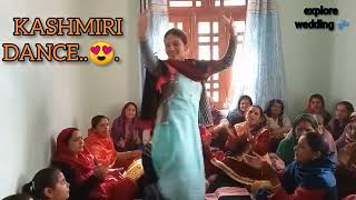 Saima ji Wedding Dance || kashmiri dance 🥰😍 || Gurezi Wedding...😍💜