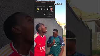 Arsenal fans right now 😂😂 #funny #arsenalfans #comedy #footballfans #funnyvideos #duet