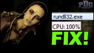 Fix RUNDLL32 Using 100% CPU While Gaming