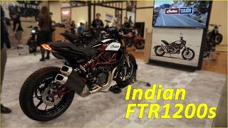 Indian FTR1200 Debut AIMEXPO Las Vegas