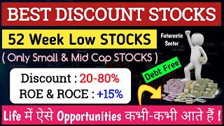 Discount Stocks | 52 Week Low Stocks To Buy | Best Stocks To Buy Now | Investing Simplify