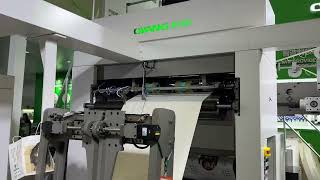 A400 bag machine changing size in two minutes ,showing in 2024 chinaplas