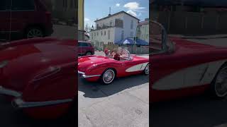 Corvette C1 spotted in small town Germany