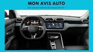 MON AVIS SUR L'INTERIEUR DU NOUVEAU MG ZS !