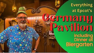 Epcot's Germany Pavillion and Dinner at Biergarten