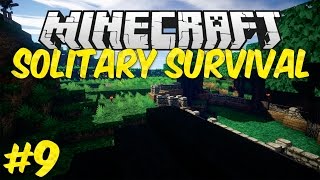 Minecraft: Solitary Survival! - Episode 9 - BUILDING AT NIGHT!