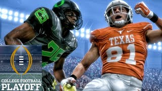 College Football 25 Dynasty PLAYOFFS: #7 Texas vs #3 Oregon