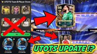 UTOTS OVR 98 GACHA TOTS 94-99 FC MOBIILE UTOTS C. RONALDO L. MESSI FC MOBILE AFYF2