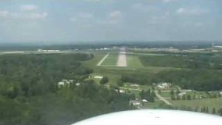 Landing in Danville, VA (KDAN)