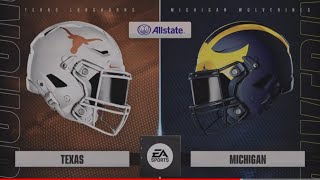 Texas vs. Michigan | NCAA 25 Week 2 Simulation