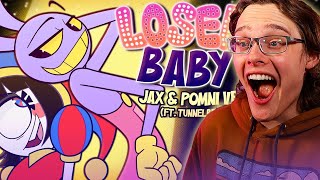 LOSER, BABY | JAX & POMNI VER. ft. ‪@tunnelberg‬ (TADC x HAZBIN HOTEL COVER) REACTION!