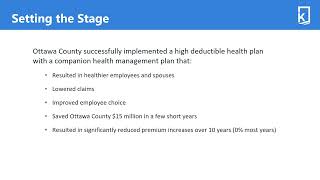 2024 Annual Conference Plenary - Setting the Stage in Ottawa and Kent Counties