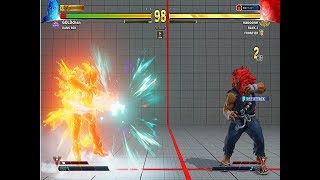 SFVAE GOLDchan Urien vs Naoonn Devil Akuma Gouki - Who is The Best?