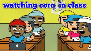 osj was caught watching corn in class (full video)