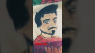 Avengers drawing on cloth 🦸‍♂️🦸‍♂️#viral #shorts #drawing