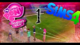 My Little Sims 4►Строительство домика:З