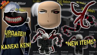 UPDATE AVATAR: Kaneki Ken(Tokyo Ghoul) | *NEW ITEMS*