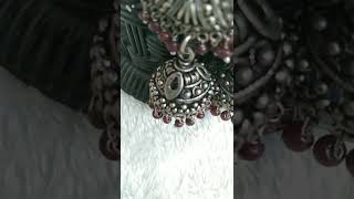 Beautifull #jhumki earrings #shorts  #viralshorts  #jewellery  #unboxing #meesho