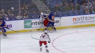 Henri Jokiharju Hit From Behind on Yegor Chinakhov (Nov. 22, 2021)