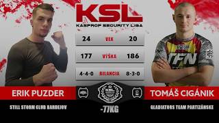 Finále KSL 2018/2019 - Erik Puzder vs Tomáš Cigánik (-77kg)