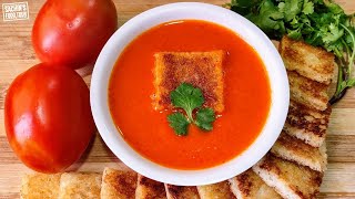 Restaurant Style TOMATO SOUP | होटल स्टाइल टमाटर का सूप | Easy Tomato Soup Recipe | Creamy टमाटर सूप