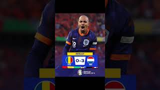 Netherlands won against Romania at Euro 2024 #euro2024 #netherlands #romania #uefa #fifa