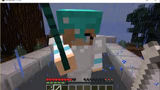 playing minecraft with my boyfriend on a pride server