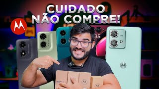 CUIDADO! Não compre estes Smartphones da MOTOROLA em 2024! (com opções melhores)