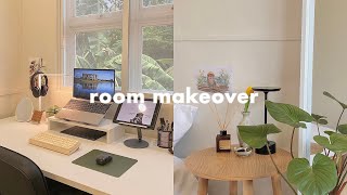 extreme small room makeover 🌼🪴minimalist & pinterest style inspired ₊˚✩⊹