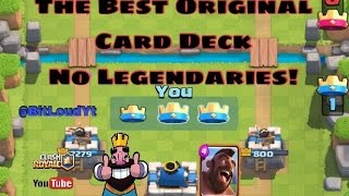 Clash Royale Best Deck No Legendaries ! 2017 Hog Freeze