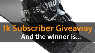 1k Subscriber Drift Board Drawing: And the winner is...