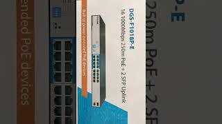 POE Switch D-Link Gigabit un-manage switch DGS-F1018P-E ll 150watts ll