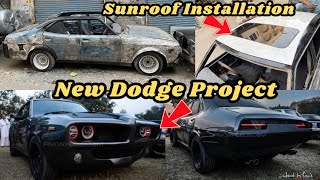 Toyota Mark 2 Convert Into Dodge Challenger 😱 Sunroof Installed 👌🏻 New Project ❤️