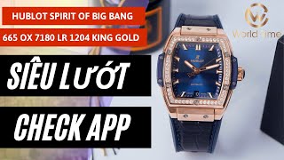 Hublot Spirit Of Big Bang 665 OX 7180 LR 1204 King Gold | World Time | 0836445566