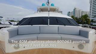 Princess 40M ANKA at Yachts Miami Beach