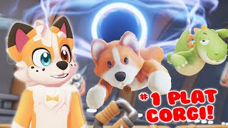 BEST PLATINUM CORGI NA! | Furry Plays PARTY ANIMALS | February 20, 2024