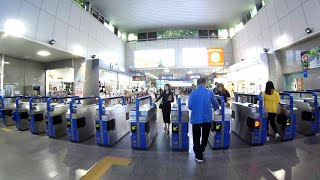 回基站 Korea Seoul Hoegi station platform walking through-tour フェギえき Хвеки 서울 회기역 Högi