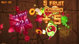 Missed So Much Fruit But Got 5 Fruit Combo And 24 Hits Pomegranate Slice | Fruit Ninja