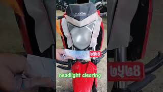 #headlight_clearing हेड लाइट सफाइ