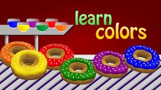 Mengenal Warna dengan Menghias Donat Warna-warni (Bahasa Inggris)