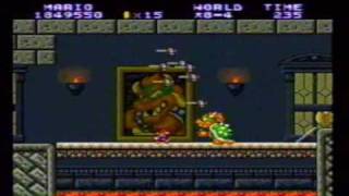 Super Mario Bros. "All-Stars" version (Final Boss) -Sup.NES-