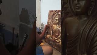 Bhudha wall mural colour painting Tutorials