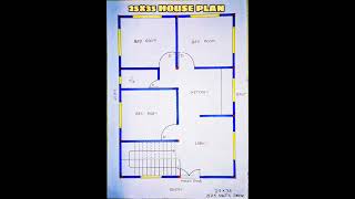 25×35 house plan,#shorts #housedesign