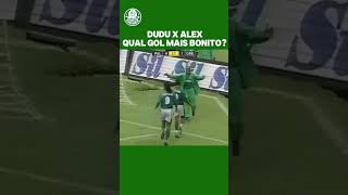 Duas lendas do Palmeiras! Dudu x Alex #palmeiras #futebol #brasileirão #futebolbrasileiro