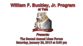 WF Buckley Jr Program Live Stream